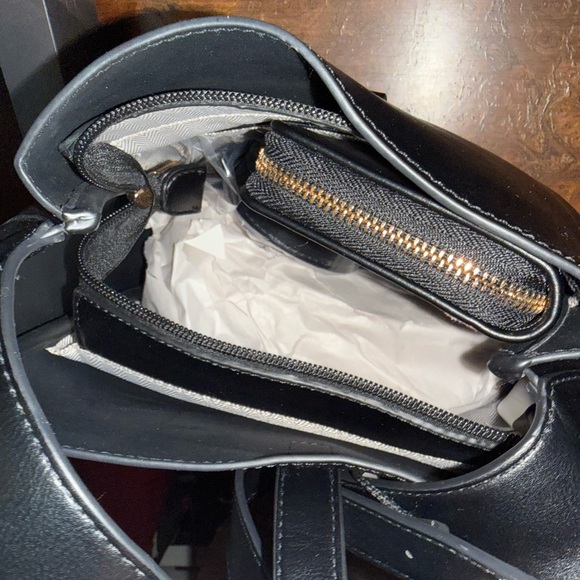 YSL Black Leather Bag with large size wallet d - Picture 2 of 4